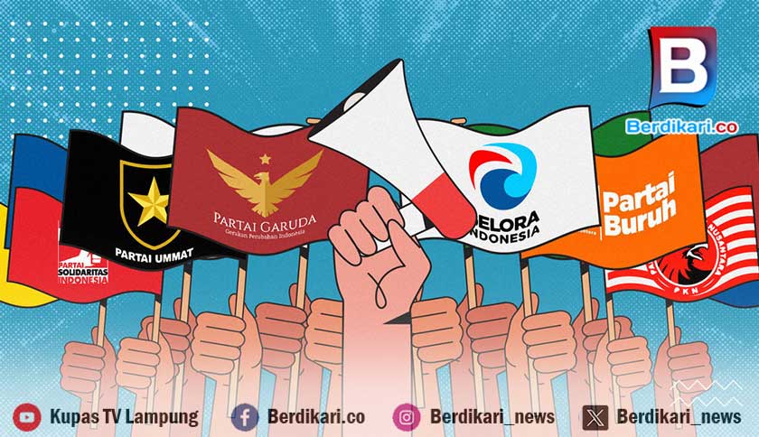 10 Parpol Non-Parlemen Lampung Raih 6,25 Persen Suara Sah