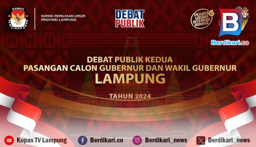 295 Polisi Amankan Debat Kedua Pilgub Lampung 2024