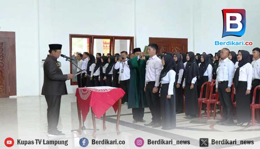 335 PPPK Pemkab Lampung Barat Terima SK Pengangkatan