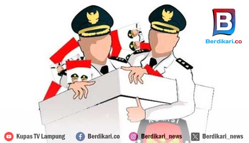 4 Bacakada dan Wakil di Lampung Maju Pilkada Tanpa Restu Parpolnya