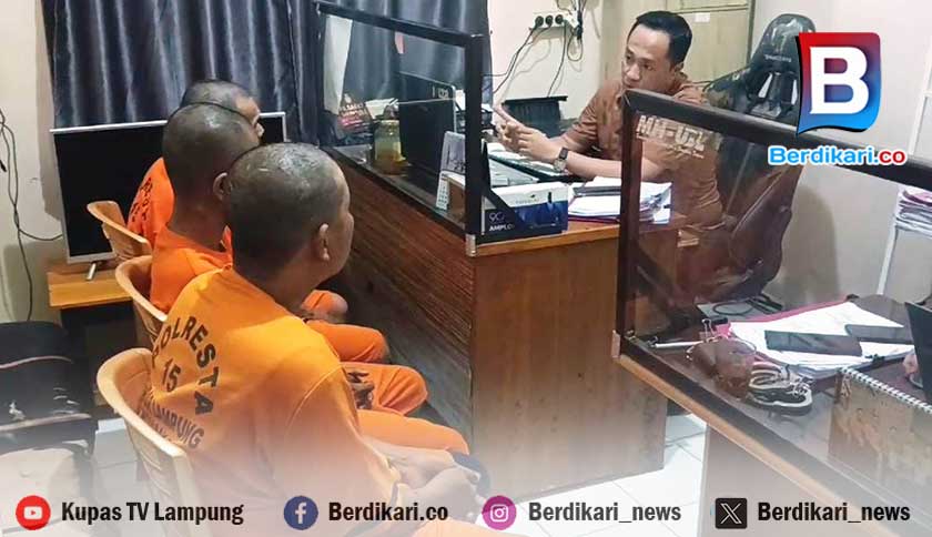 5 Tukang Rosok Jadi Sindikat Pencurian Outdoor AC di Bandar Lampung