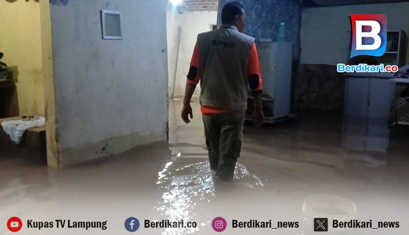 6 Titik di Bandar Lampung Terendam Banjir, BMKG Keluarkan Peringatan Dini