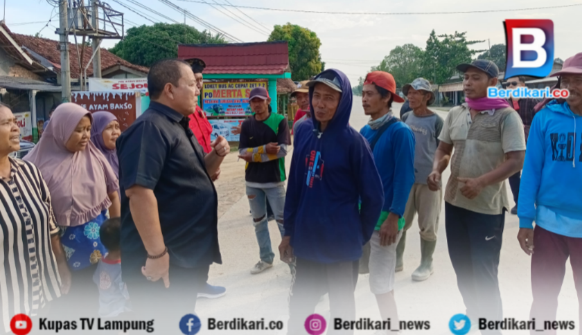 Apresiasi Pembangunan Jalan di Era Arinal Djunaidi di Lampung Tengah, Warga: Semoga Pak Arinal Terpilih Lagi