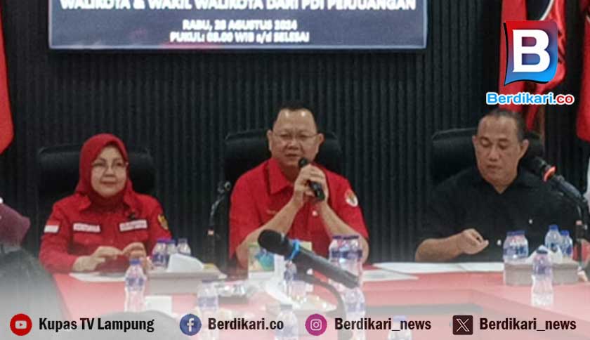 Arinal Djunaidi dan Sutono Diusung PDI Perjuangan untuk Pilgub Lampung 2024