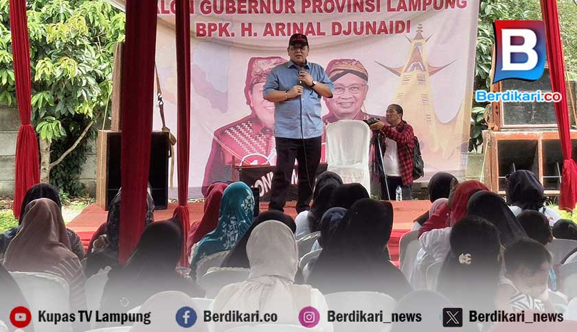 Arinal Djunaidi Janji Bangun Jalur Kereta Api dan Pelabuhan untuk Tingkatkan Ekonomi Lampung Selatan