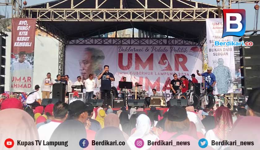 Bacagub Lampung 2024 Umar Ahmad Bakal Bangun SDM Berkualitas
