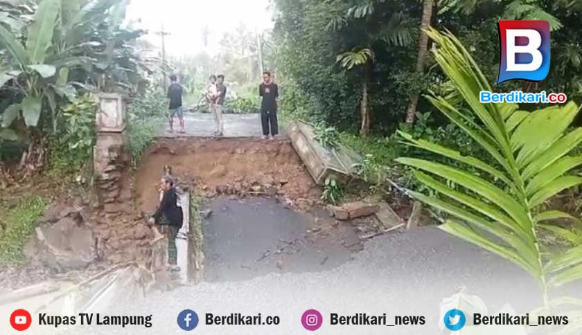 Berdikari Banjir Bandang Terjang Pematang Sawa Tanggamus Rendam