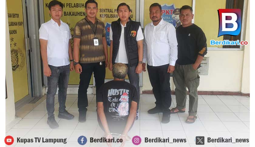 Bawa Kabur Motor Vega R di Pelabuhan Bakauheni, Agus Pasrah Dibekuk Polisi