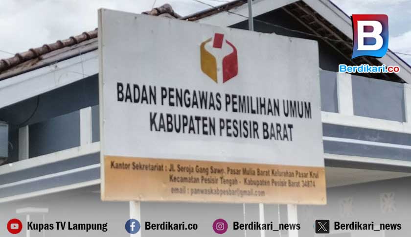 Bawaslu Pesisir Barat Serahkan 29 Alat Bukti Hadapi Persidangan Hasil Pilkada di MK