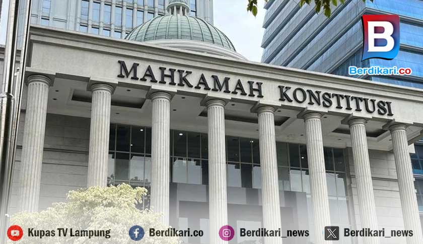 Besok Mahkamah Konstitusi Bacakan Putusan 40 Gugatan Hasil Pilkada Termasuk Pesawaran