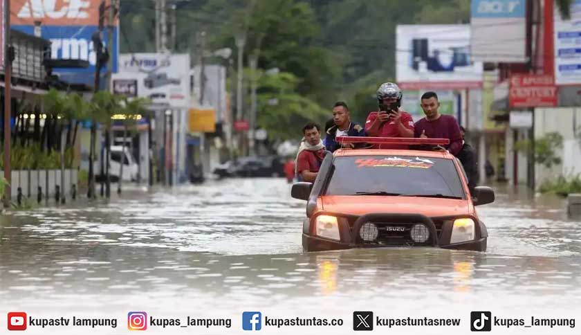 BNPB: Terjadi 50 Bencana di Lampung, 414 Rumah Rusak