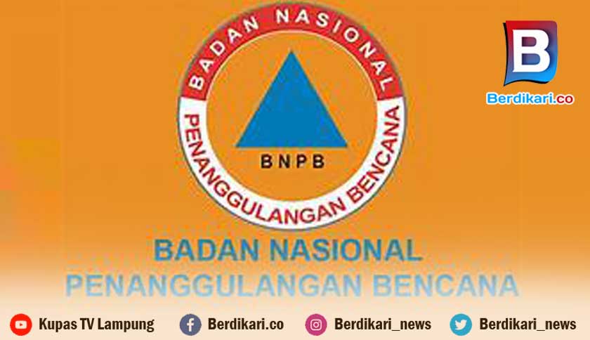 BNPB Warning Hujan Deras-Angin Kencang di Empat Daerah Lampung