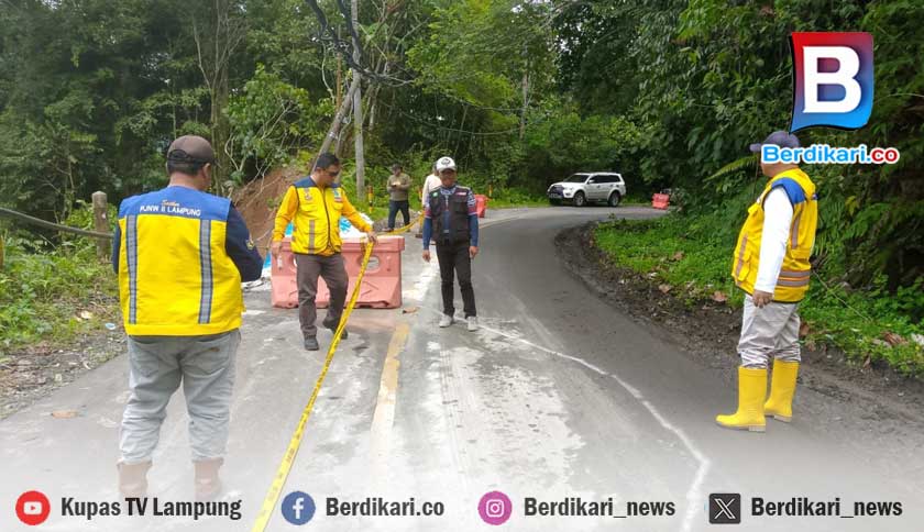 BPJN Target Perbaikan Jalan Nasional Lintas Liwa-Krui Selesai Sebelum Mudik Lebaran