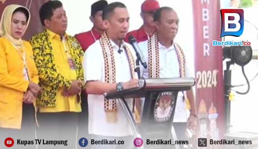 Calon Bupati Way Kanan Resmen Kadafi: Kalau Ada Intimidasi Kami Tidak Akan Diam