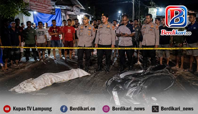 Curanmor di Way Huwi Berujung Maut, Satu Pelaku Tewas dan Rekannya Kabur Bawa Motor Warga