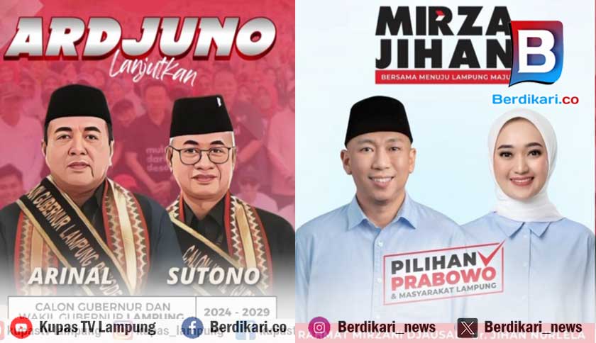 Debat Pilgub Lampung Perdana 13 Oktober 2024, KPU Fasilitasi Bahan-Alat Peraga Kampanye Paslon