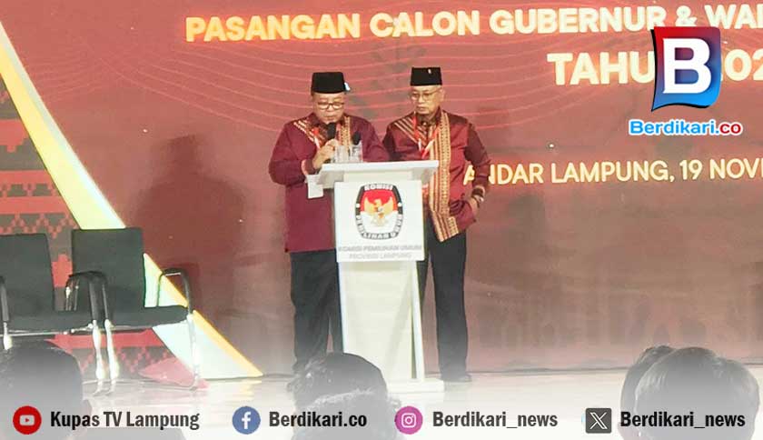 Debat Terakhir, Ardjuno Usung Visi Lampung Sejahtera Sektor Pendidikan, Kesehatan dan Pertanian