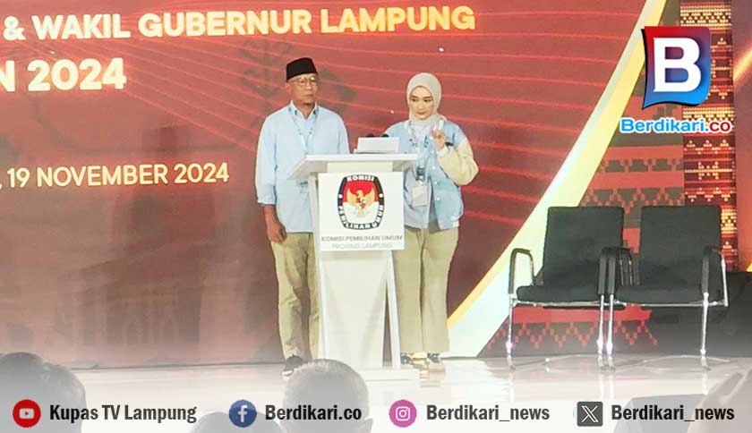 Debat Terakhir, Mirza-Jihan Usung Visi Sambut Indonesia Emas 2045