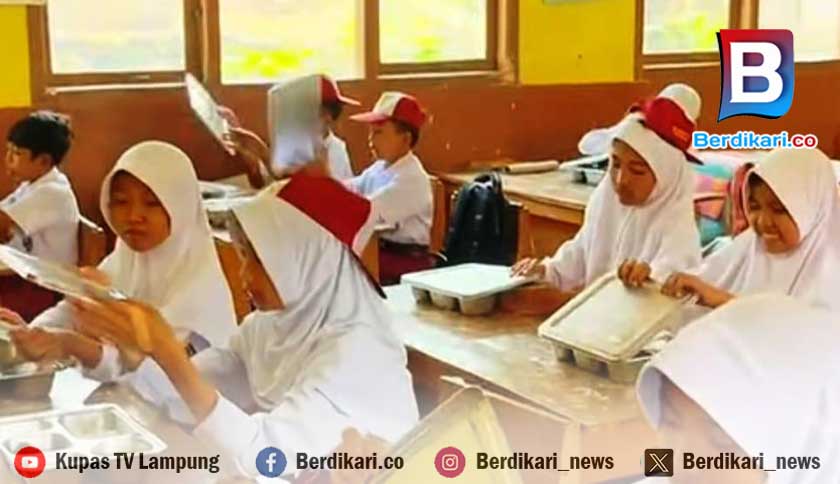 Distribusi MBG di SDN 3 Ciherang Tanggamus Terhenti Gegara Jalan Rusak