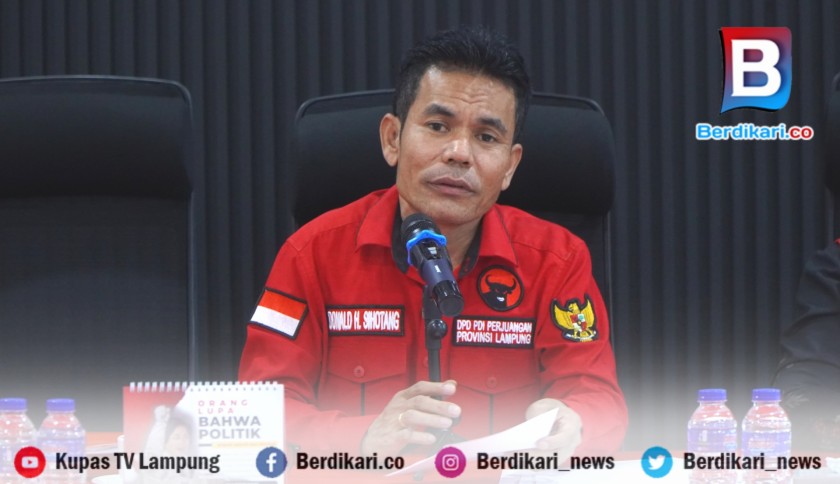 DPD PDI Perjuangan Lampung Gelar FGD Sumpah Pemuda Besok, Bangkitkan Energi Trisakti