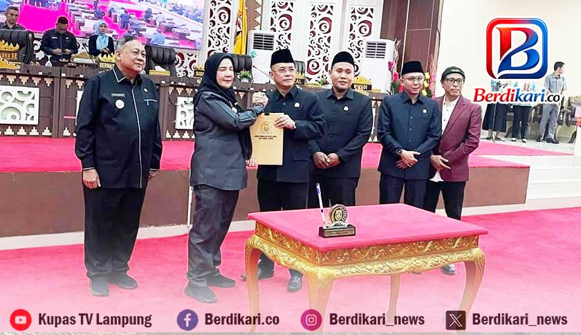 DPRD Bandar Lampung Sahkan Perda Pengelolaan Barang Milik Daerah