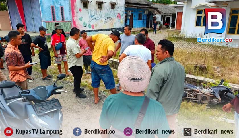 Dua Pencuri Motor Babak Belur Dihajar Massa Setelah Gagal Gasak Honda Beat di Mesuji