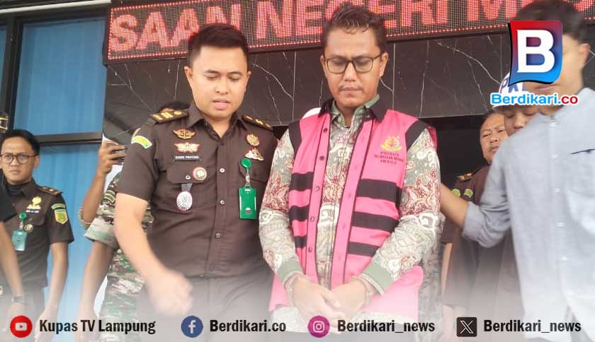 Dugaan Korupsi Dana Hibah, Ketua Bawaslu Mesuji Jadi Tersangka dan Ditahan