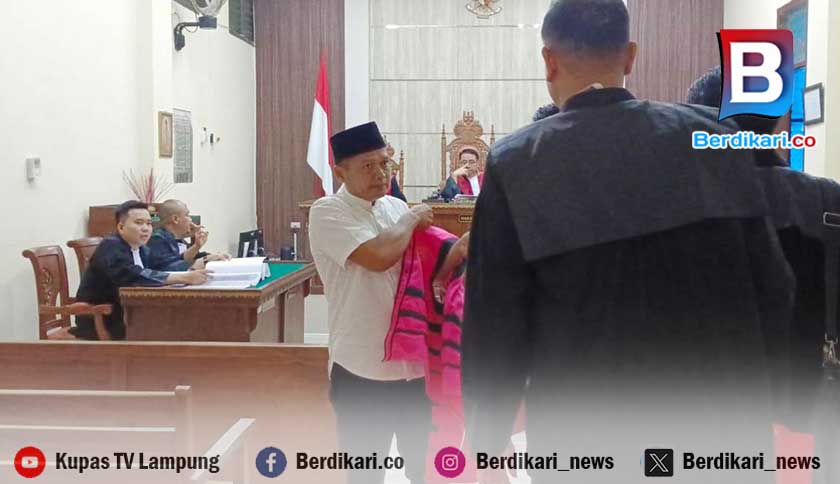 Eks Kades Sriwijaya Mesuji Didakwa Korupsi Tanah Negara