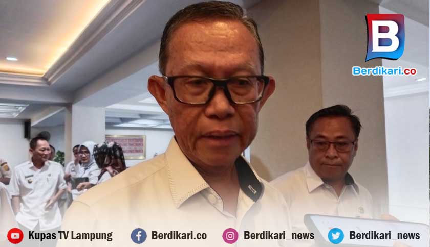 Fahrizal Kumpulkan Kepala OPD di Hari Pertama Jadi Plh Gubernur Lampung