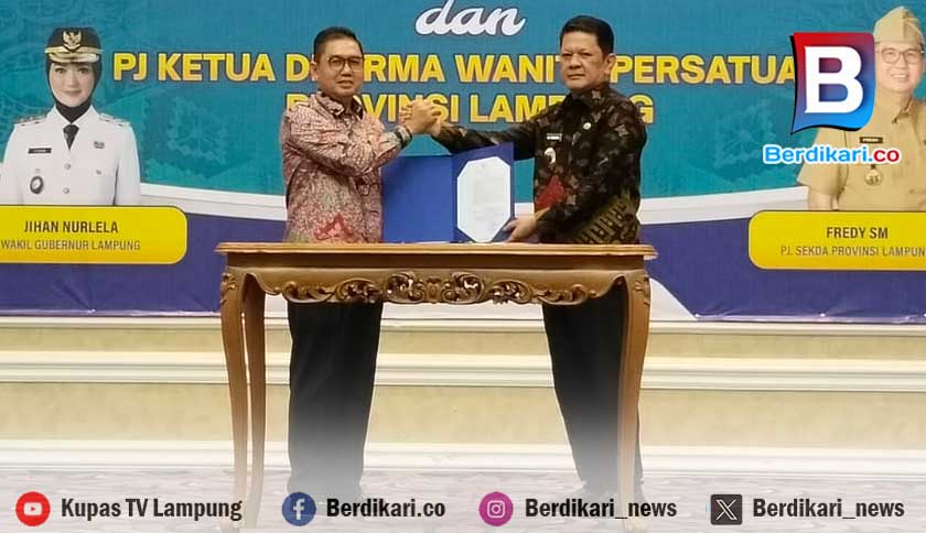 Fredy Purna Tugas, M Firsada Jadi Plh Sekdaprov Lampung