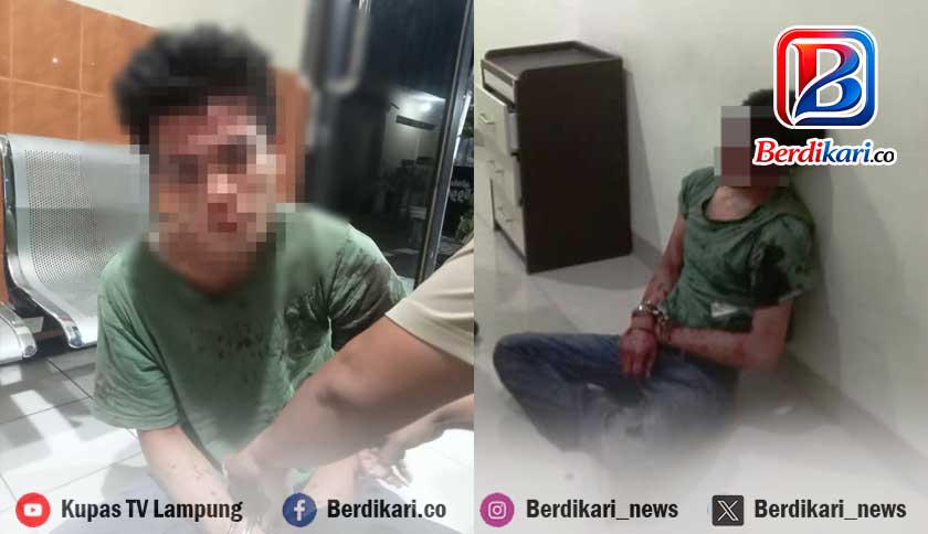 Gagal Kabur Usai Gasak Barang Minimarket, Residivis di Pringsewu Nyaris Tewas Dihakimi Massa