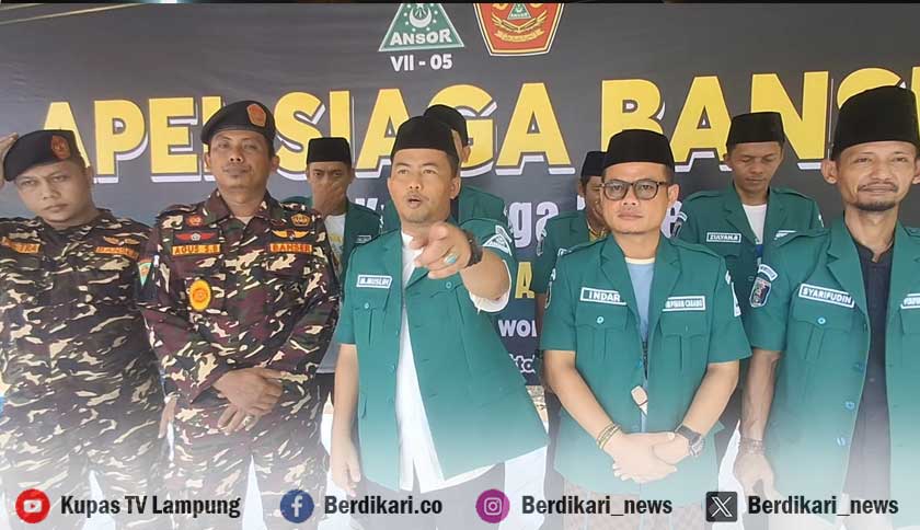 GP Ansor Lampung Timur Tegaskan Siap Kawal Kiai dan Pesantren dari Propaganda Negatif