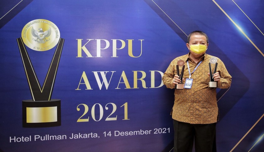Gubernur Lampung Arinal Djunaidi Sabet Dua Penghargaan KPPU Award 2021