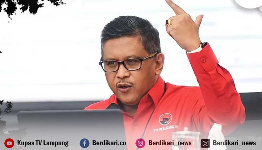 Hasto Kristiyanto: Cawagub yang Dampingi Rahmat Mirzani Djausal dari PDI Perjuangan