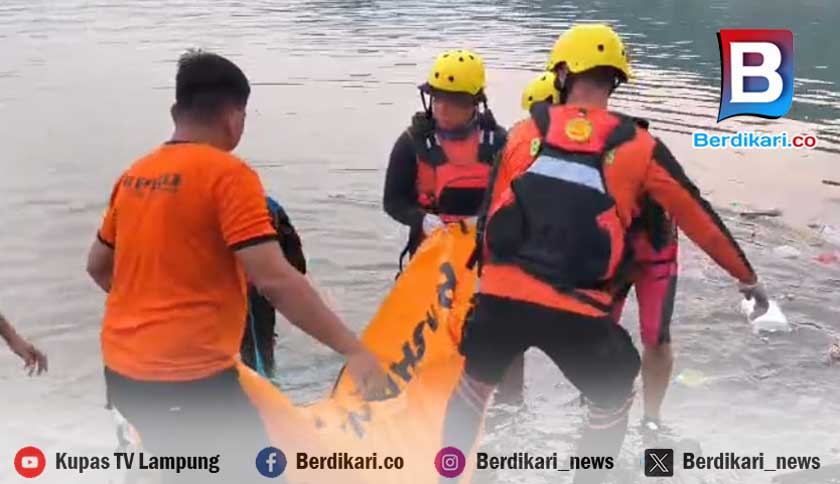 Kakak Selamat, Adik Tewas Tenggelam di Pantai Karang Maritim Bandar Lampung