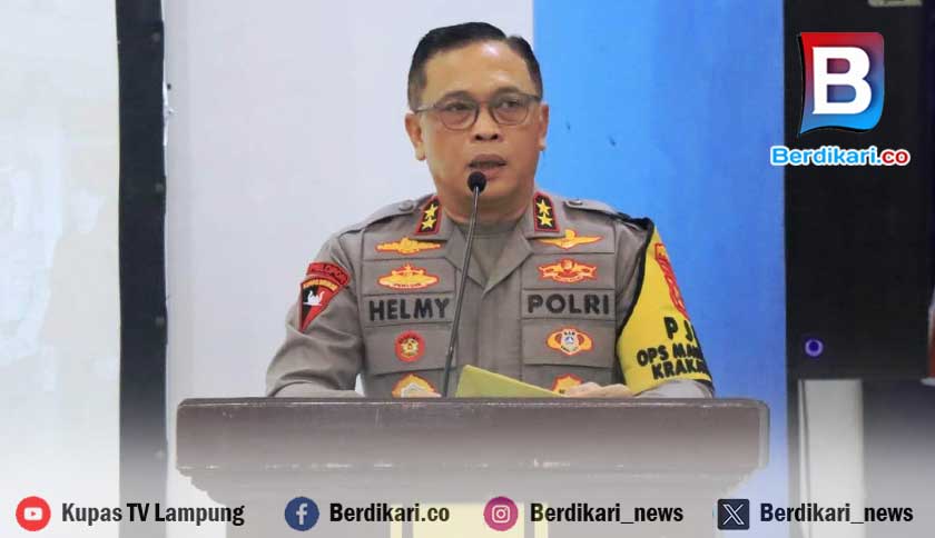 Kapolda Lampung Imbau Pendukung Tak Berlebihan Rayakan Kemenangan Paslon