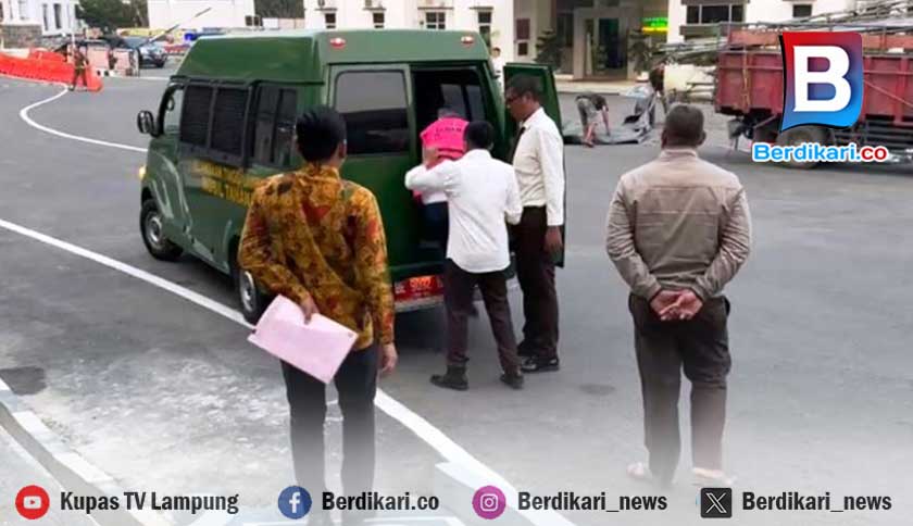 Kejati Lampung Tahan Tersangka Korupsi PDAM Way Rilau