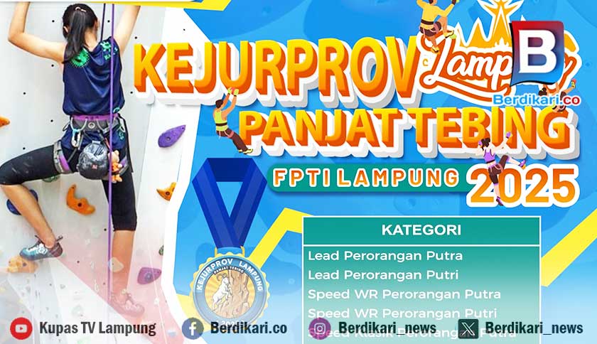 Kejurprov FPTI 2025 di Tubaba Ajang Lahirkan Atlet Muda