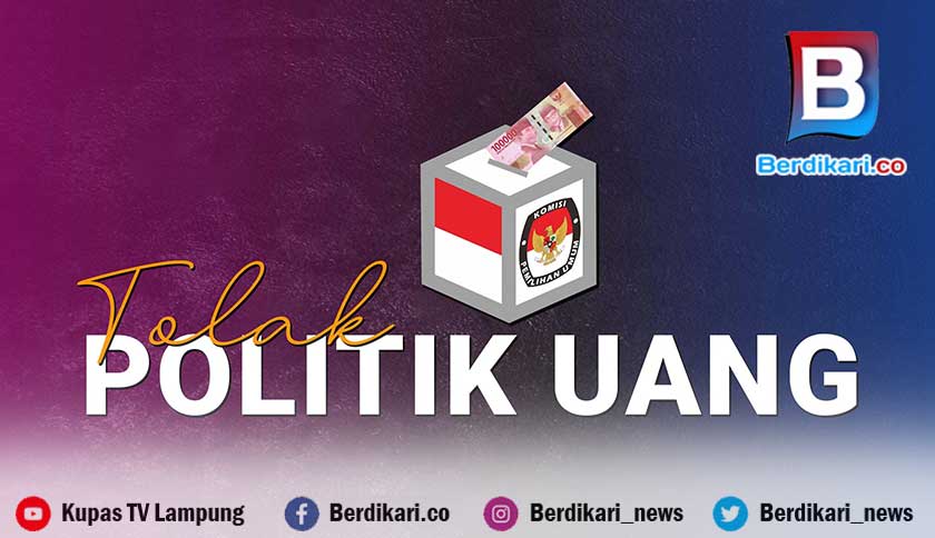 Ketua Bawaslu Lampung: Politik Uang Adalah Racun Demokrasi