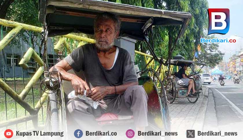 Kisah Tukang Becak Pasar Tugu Terima Upah 10.000 Hingga 20.000 Sekali Jalan