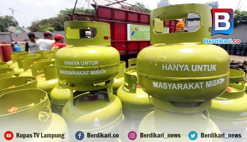 Konsumsi LPG 3 Kilogram di Lampung Melebihi Kuota