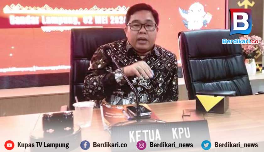 KPU Lampung Habiskan Anggaran Pemilu 29 Miliar, Erwan Tak Bersedia Merinci Penggunaan Dana