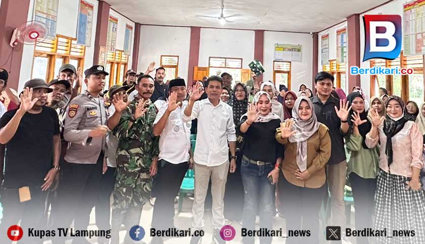 Kunker di Sumber Jaya, Sudin Tekankan Edukasi Hukum dan Keamanan Lingkungan