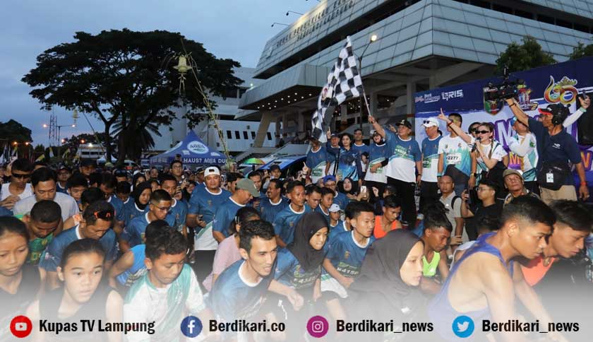 Lampung Half Marathon 2024, Arinal Djunaidi Ikut Kategori 3K