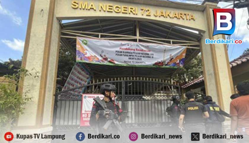 Ledakan di SMAN 72 Jakarta Lukai 54 Orang, Polisi Dirikan Posko dan Telusuri Penyebab