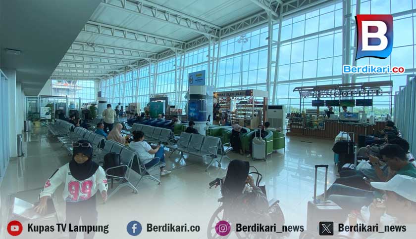 Lonjakan Penumpang Terjadi, Bandara Radin Inten II Perkuat Layanan Jelang Nataru