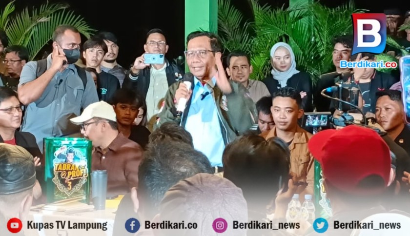 Mahfud MD Bakal Jadikan Rumah Daswati Lampung Sebagai Museum Jika Menang Pilpres 2024