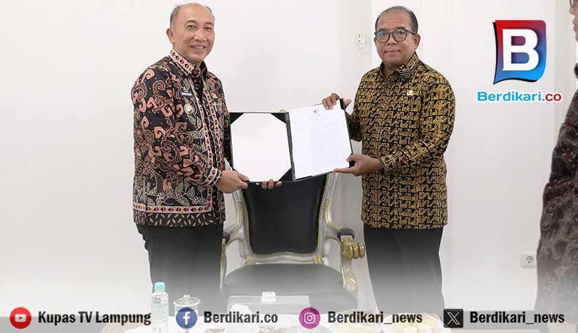 Masa Jabatan Pj Bupati Tanggamus Mulyadi Irsan Diperpanjang, Samsudin Titip Sukseskan Pilkada