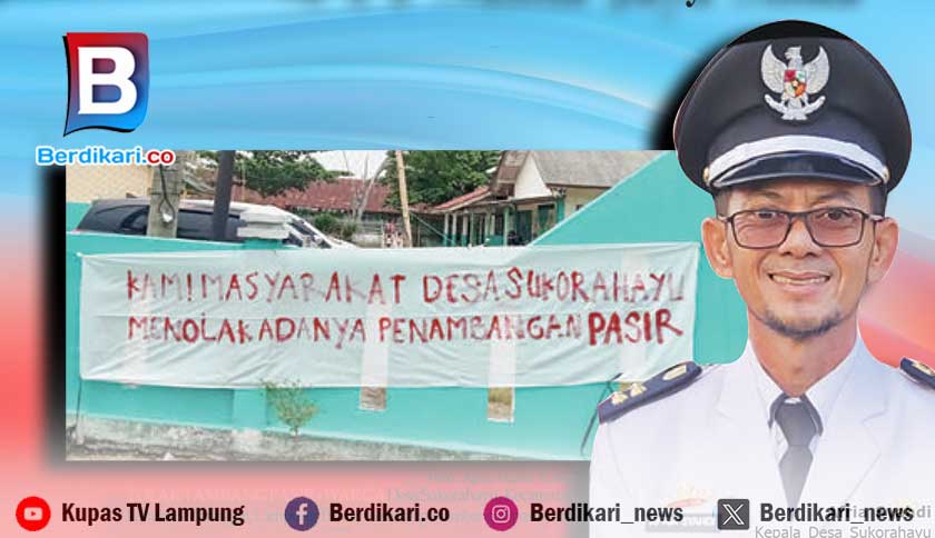 Masyarakat Desa Sukorahayu Tolak Tambang Pasir PT Nanda Jaya Silika