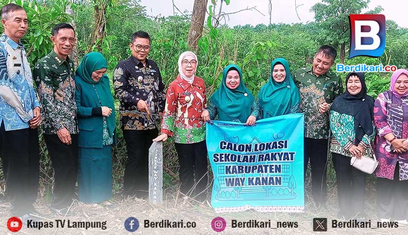 Masyarakat Hibahkan Lahan untuk Sekolah Rakyat di Way Kanan
